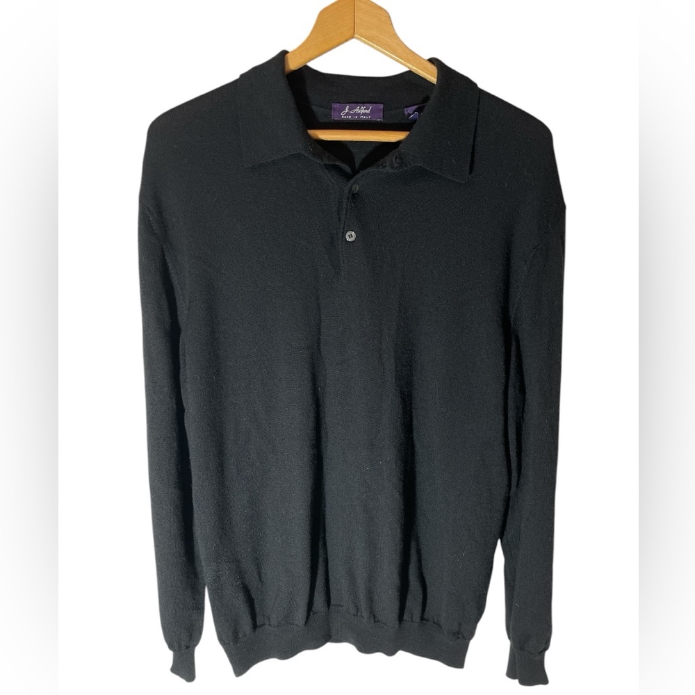 B8- J Ashford, XL, Extra Large wool long sleeve shirt lightweight sweater